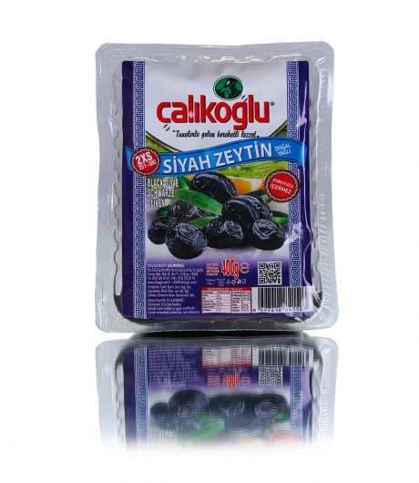 Çalıkoğlu Doğal Siyah Gemlik Zeytin 400gr