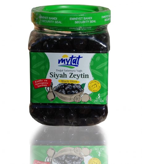 Mytat Doğal Süper Siyah Gemlik Zeytin 900gr